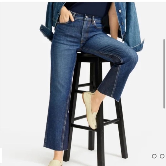 Everlane Cheeky Bootcut Jean 28 Crop - Picture 2 of 5